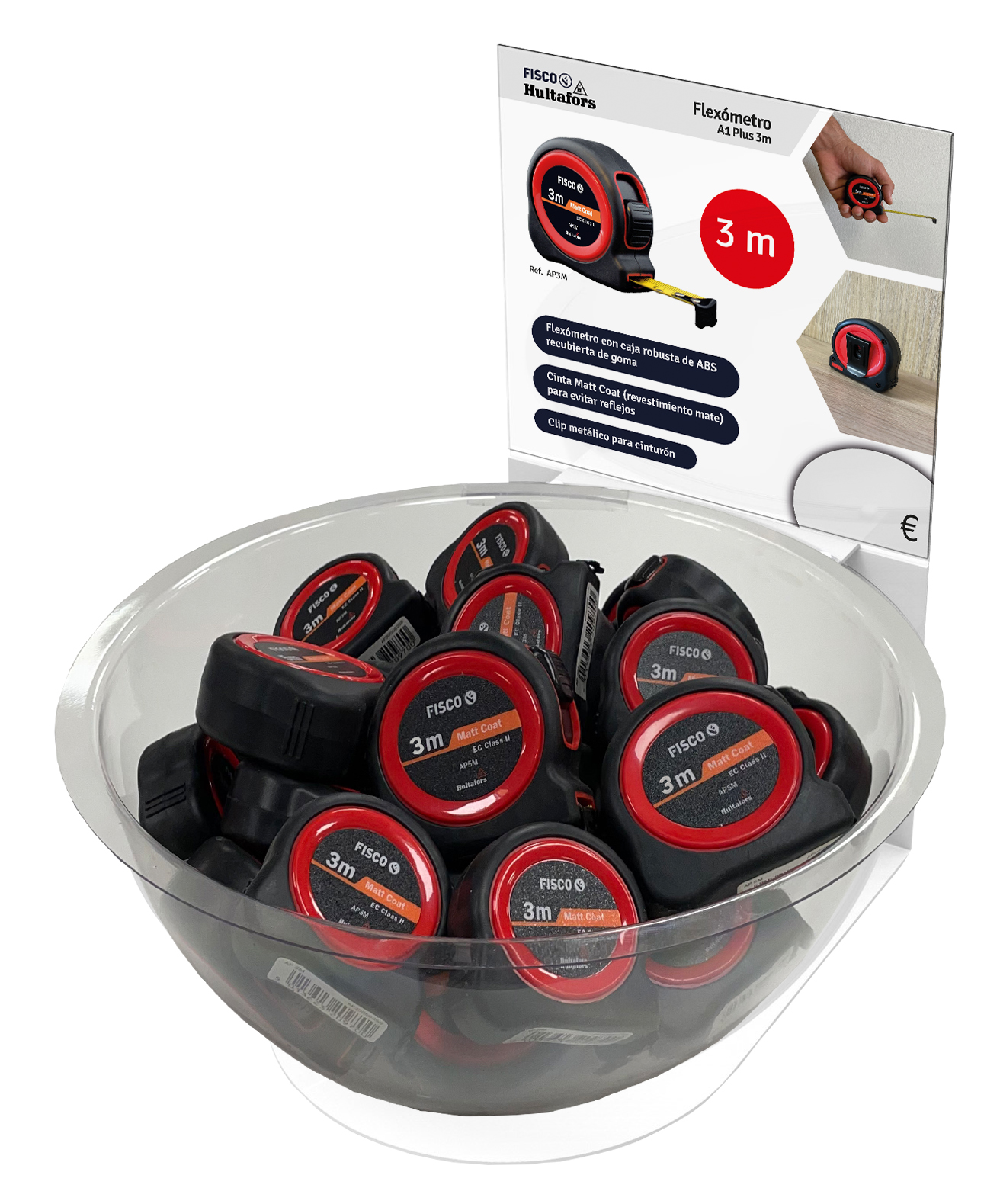 Expositor esférico 30cm AP3M